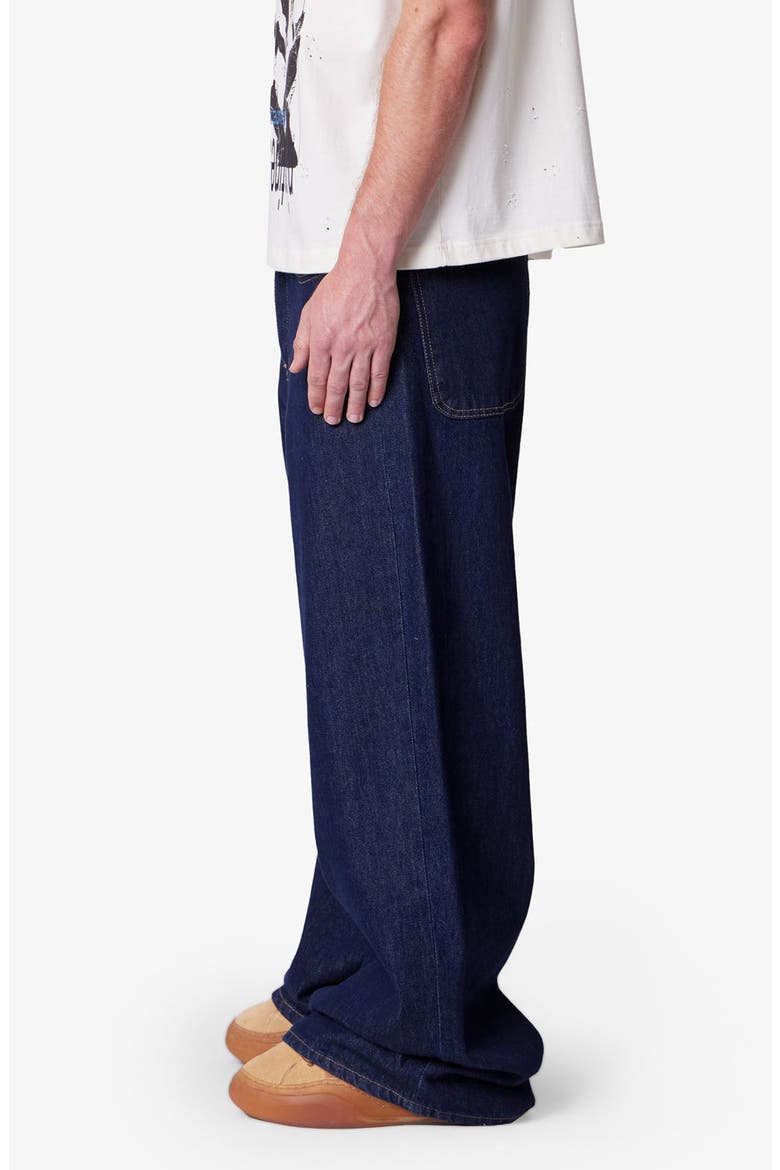 Raw Baggy Rave Wide Leg Jeans, Alternate, color, RINSED INDIGO