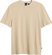 BOSS Thompson Textured Cotton T-Shirt