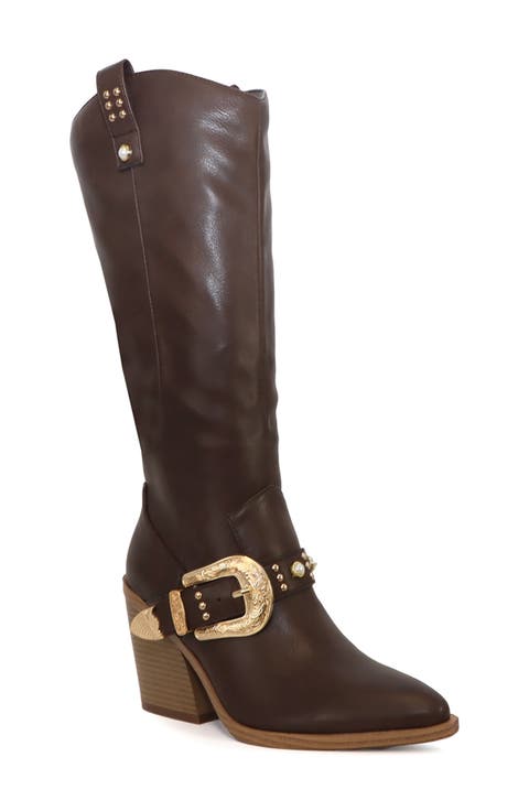 Muriel Buckle Western Boot (Women)