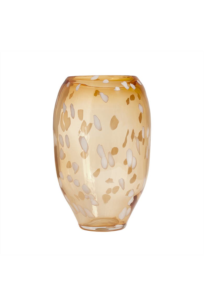 Jali Vase, Main, color, Amber