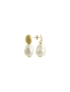 LOTT.gioielli CE RE Irregular Stone S - Pearl White #108-B
