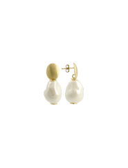 LOTT.gioielli CE RE Irregular Stone S - Pearl White #108-B