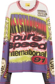 DIET STARTS MONDAY MX Racing Long Sleeve Supima® Cotton Jersey T-Shirt