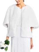 Adrianna Papell Faux Fur Jacket