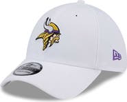 New Era Men's New Era White Minnesota Vikings Main 39THIRTY Flex Hat