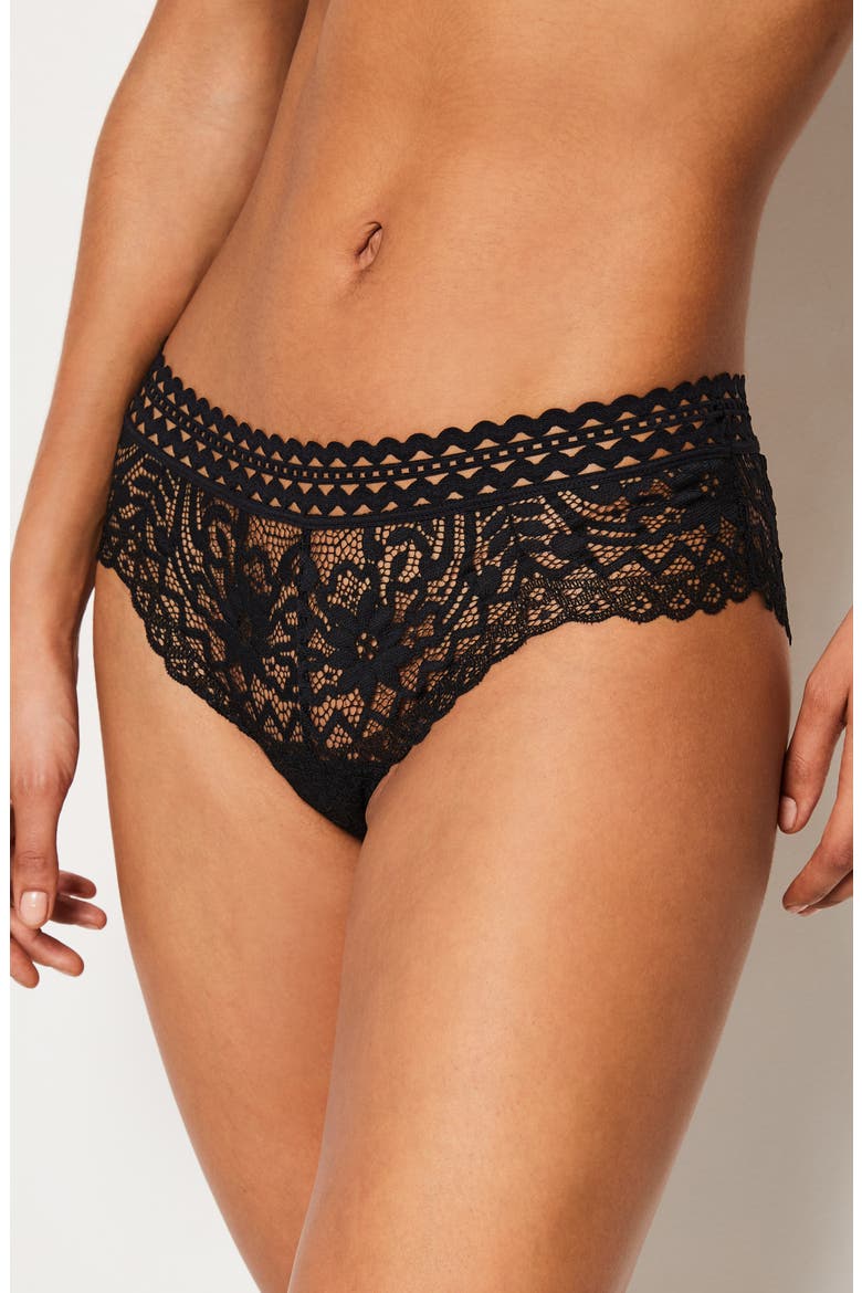 Dream Lace Briefs, Alternate, color, BLACK
