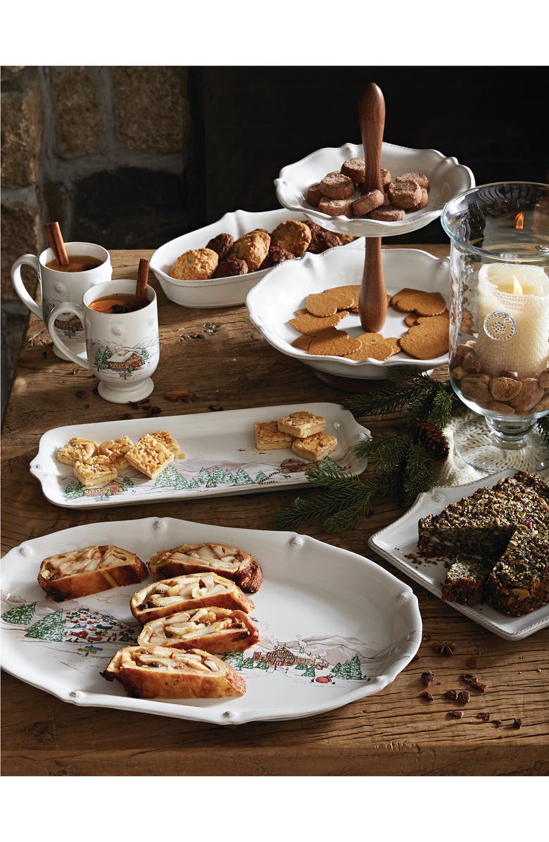 Juliska Berry & Thread North Pole Ceramic Mug, Alternate, color, Whitewash Multi