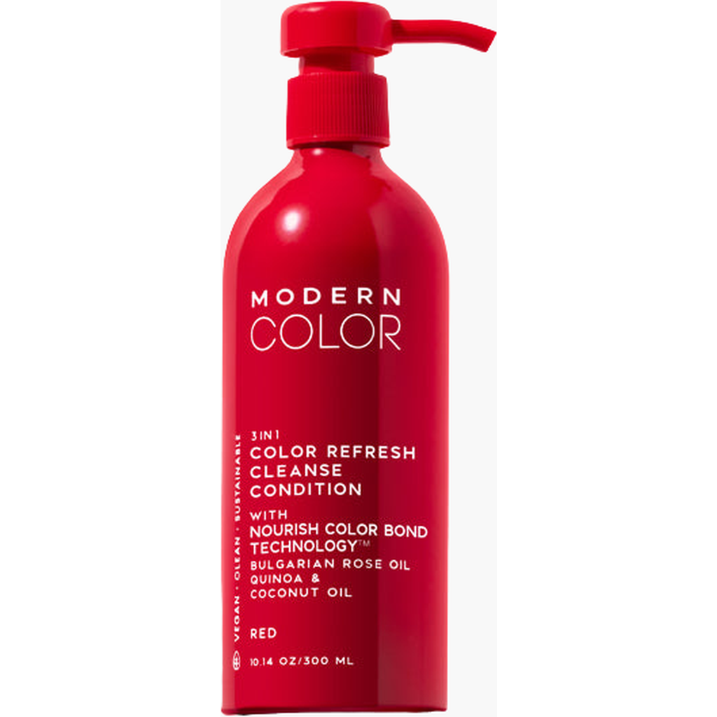 Modern Color 3-in-1 Color Refresh, Cleanse, And Condition In Red