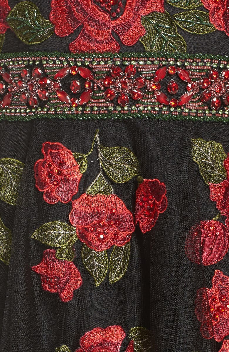 Jovani Embellished Tulle Ballgown, Alternate, color, 