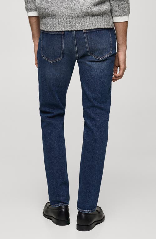 Mango Jan Slim Fit Jeans In Multi