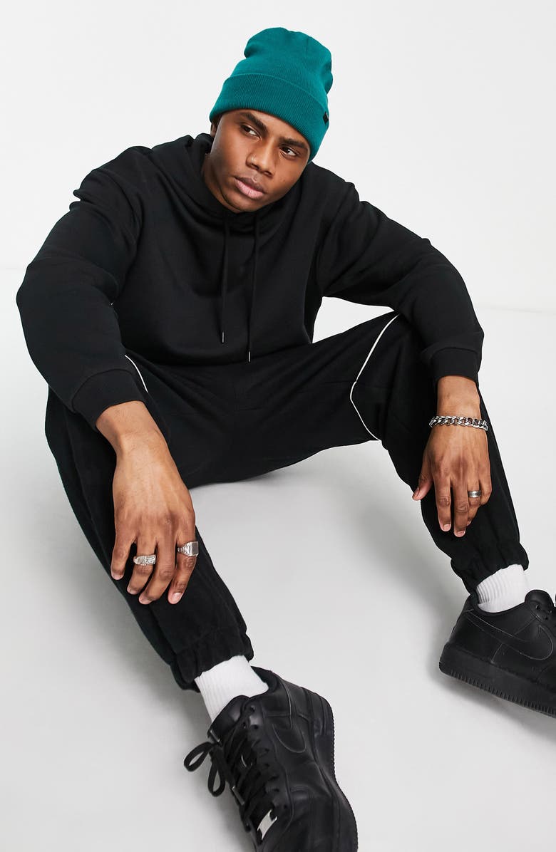 ASOS DESIGN Oversize Graphic Hoodie, Alternate, color,