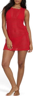 Billabong Rising Tides Open Stitch Cover-Up Dress