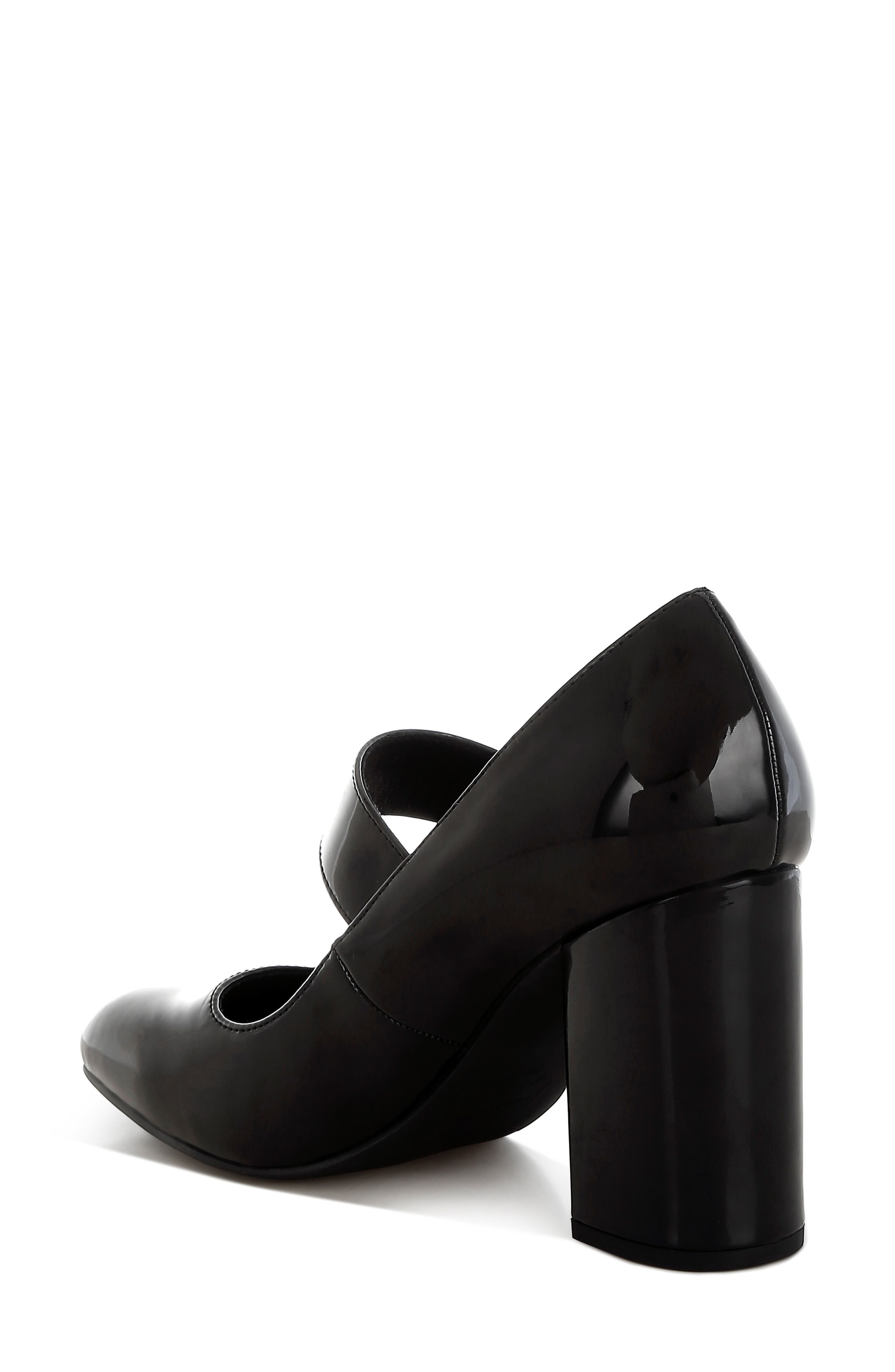 LONDON RAG Primula Block Heel Mary Jane Pump, Alternate, color, Black