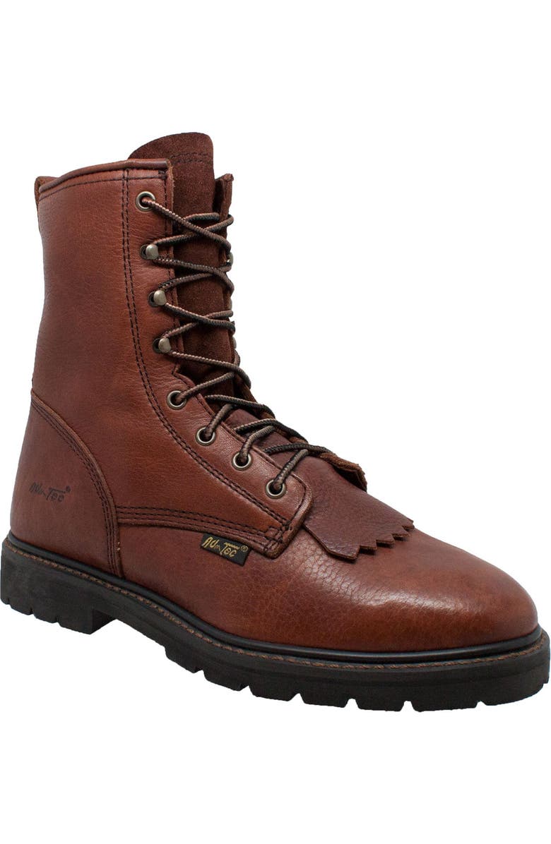 AdTec 9" Lacer Boot, Main, color, Chestnut