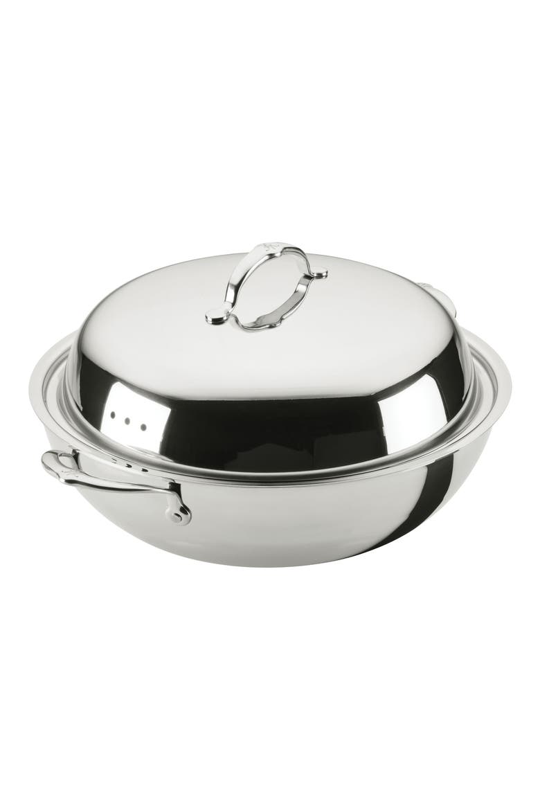 ProBond® Luxe Professional Clad Stainless Steel 14-Inch Wok, Main, color, NO COLOR