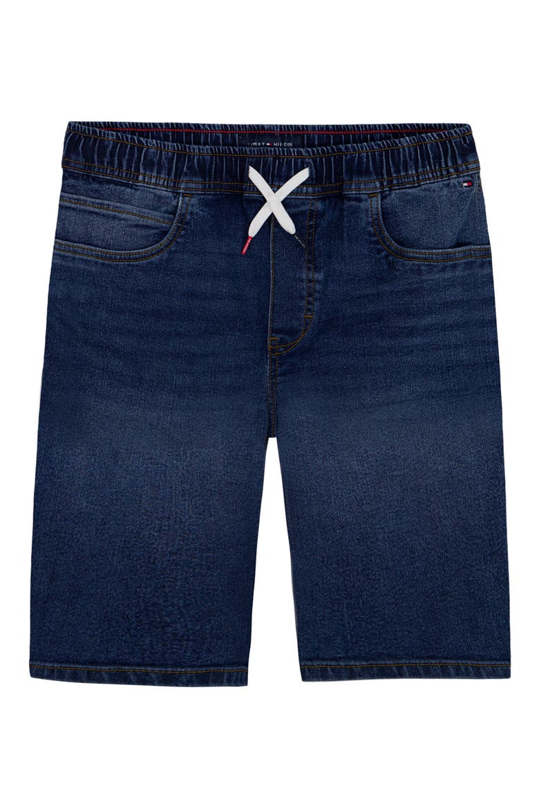 Kids' Pull-On Denim Shorts, Main, color, PORTOLA