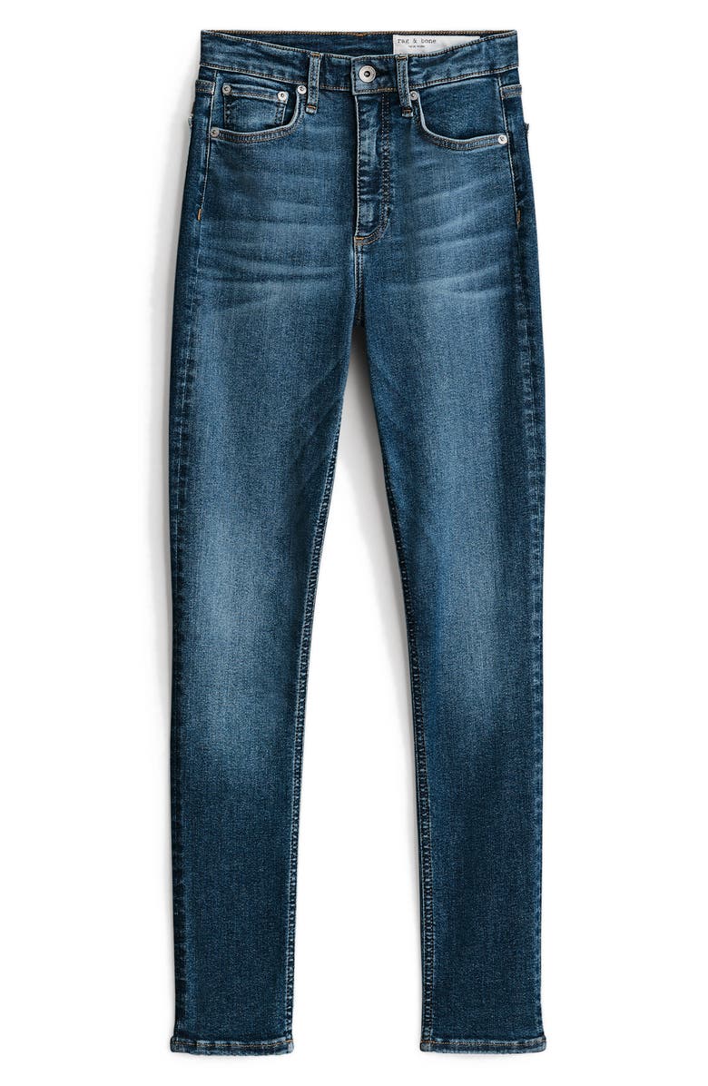 rag & bone Nina High Waist Skinny Jeans, Alternate, color,