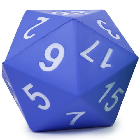 Giant Blue D20 Foam Dice