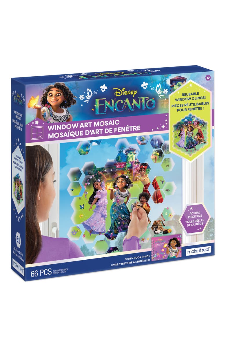 Disney Encanto 66 Piece Window Art Mosaic, Main, color, Multicolored