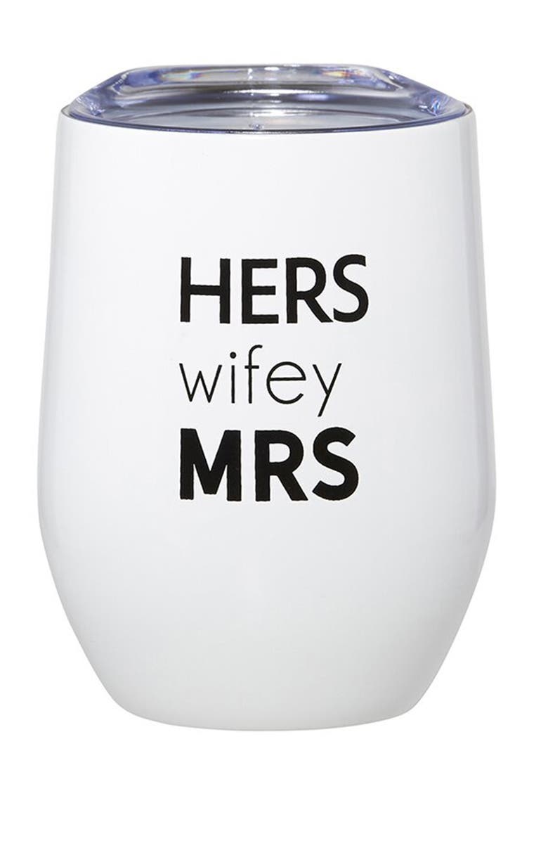 CREATIVE BRANDS 12 oz. Wine Tumbler - Hers, Main, color,