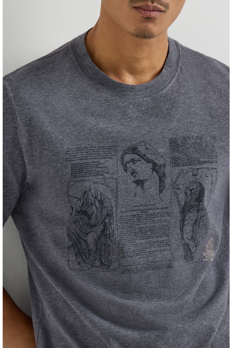 Jersey T-shirt, Alternate, color, Anthracite