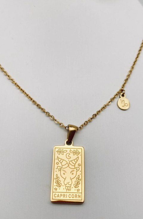 Zodiac Constellation Pendant Necklace