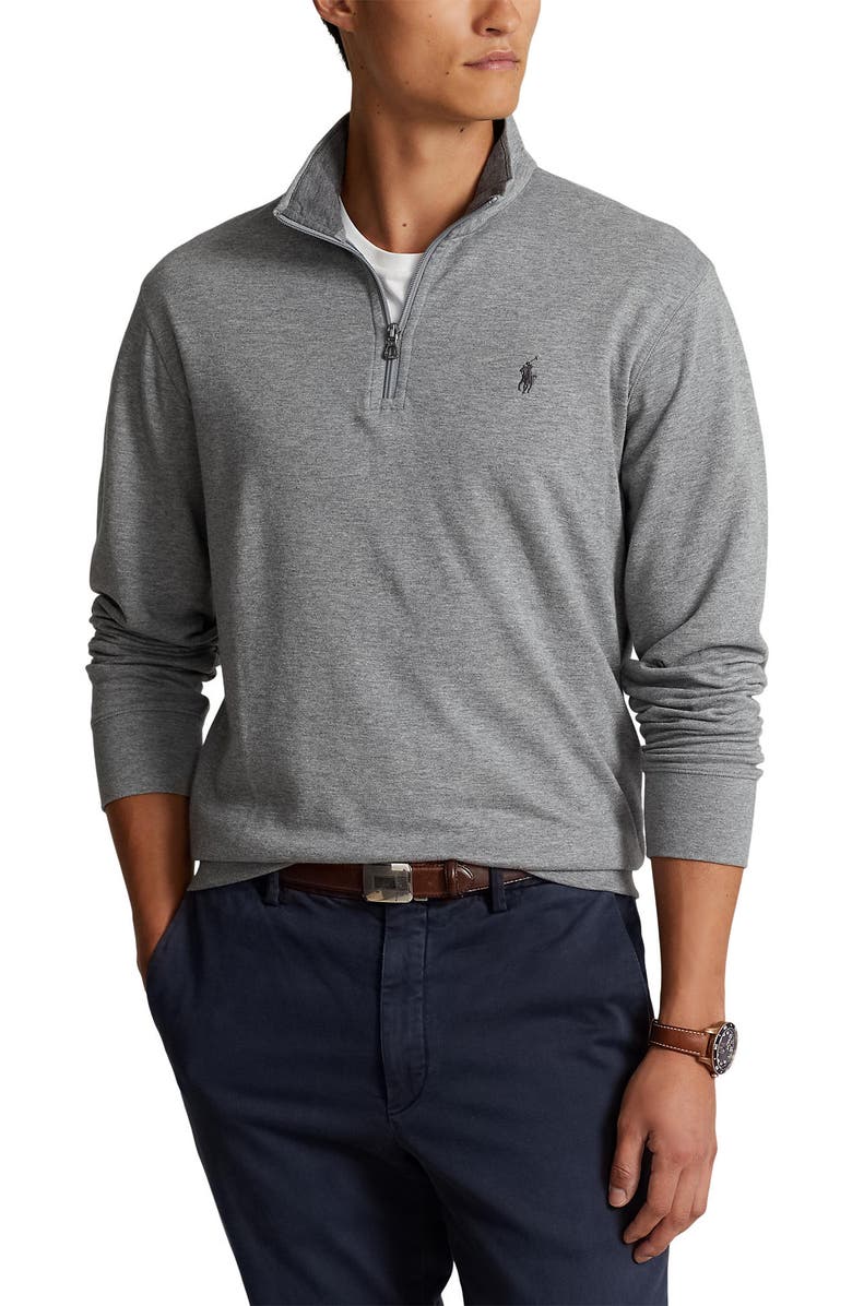 Polo Ralph Lauren Half Zip Pullover, Main, color, 