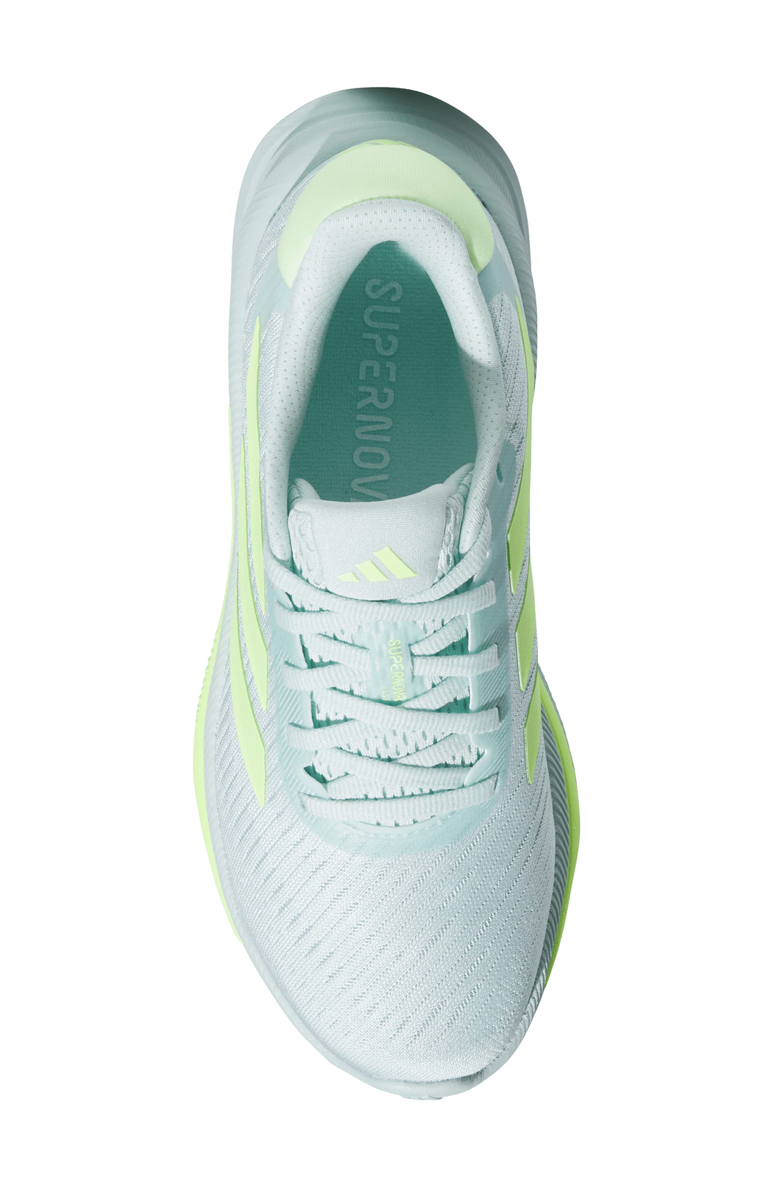 adidas Kids' Supernova Ease Sneaker, Alternate, color, Halo Mint/ Yellow/ White