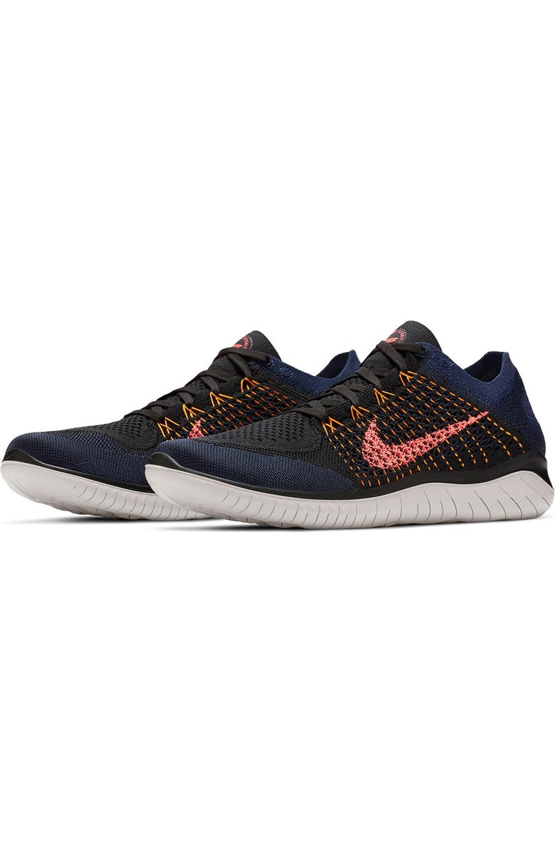 Nike Free RN Flyknit 2018 Running Shoe, Main, color,