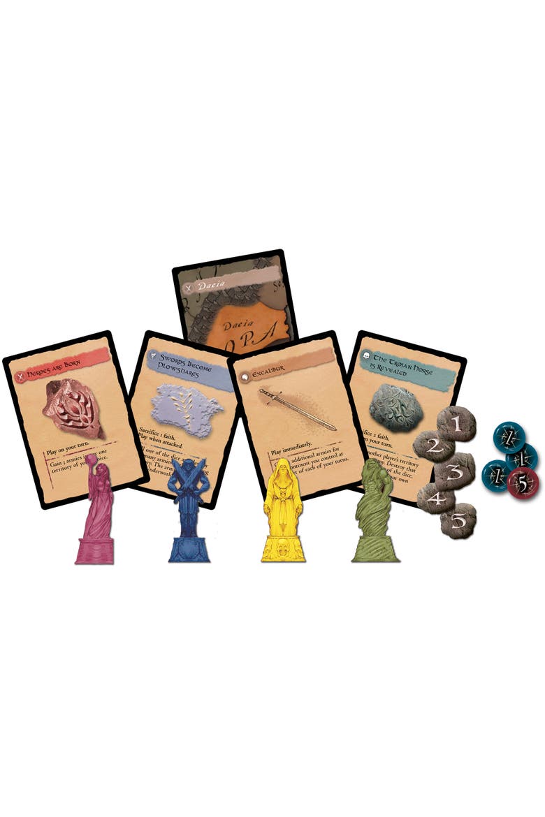 Risk Godstorm Command 5 Cultures, Strategy Game, Alternate, color, Multicolored