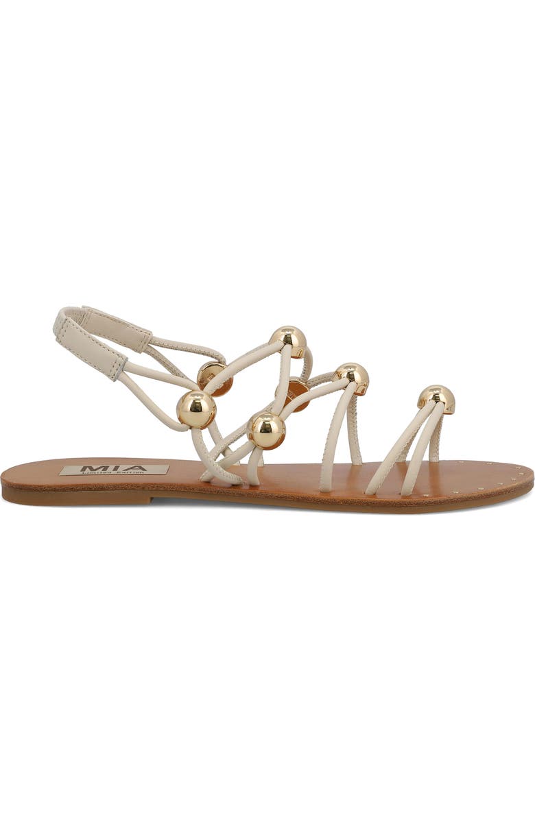 MIA Limited Edition Teagen Slingback Sandal, Alternate, color, Bone