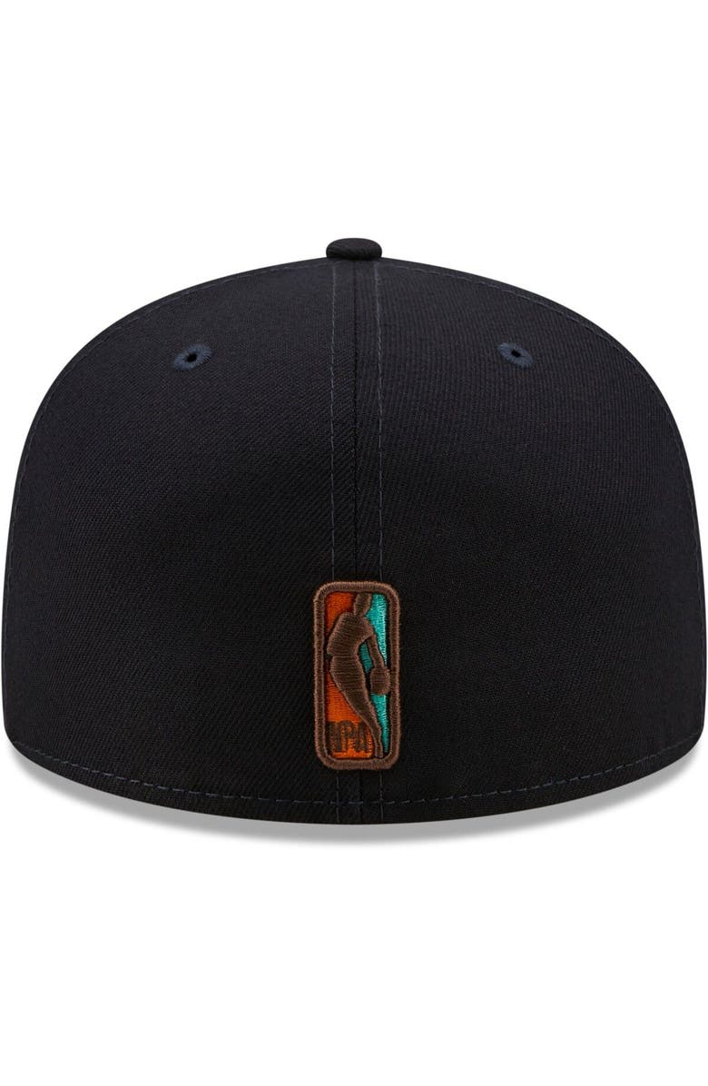 New Era Men's New Era Navy/Mint Philadelphia 76ers 59FIFTY Fitted Hat, Alternate, color, 