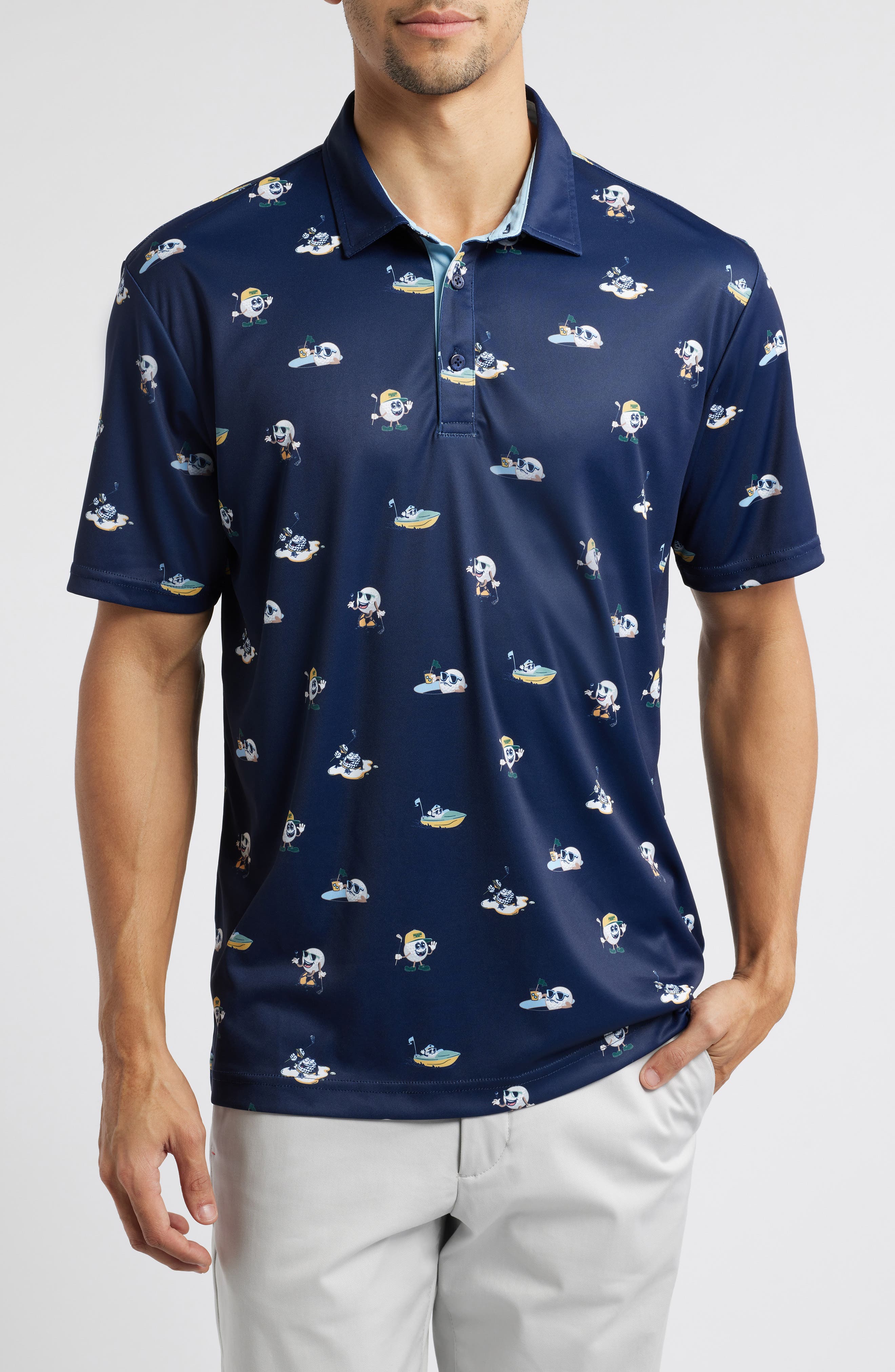 Meinke Print Golf Polo