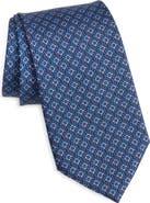 FERRAGAMO Tetris Gancini Silk Tie
