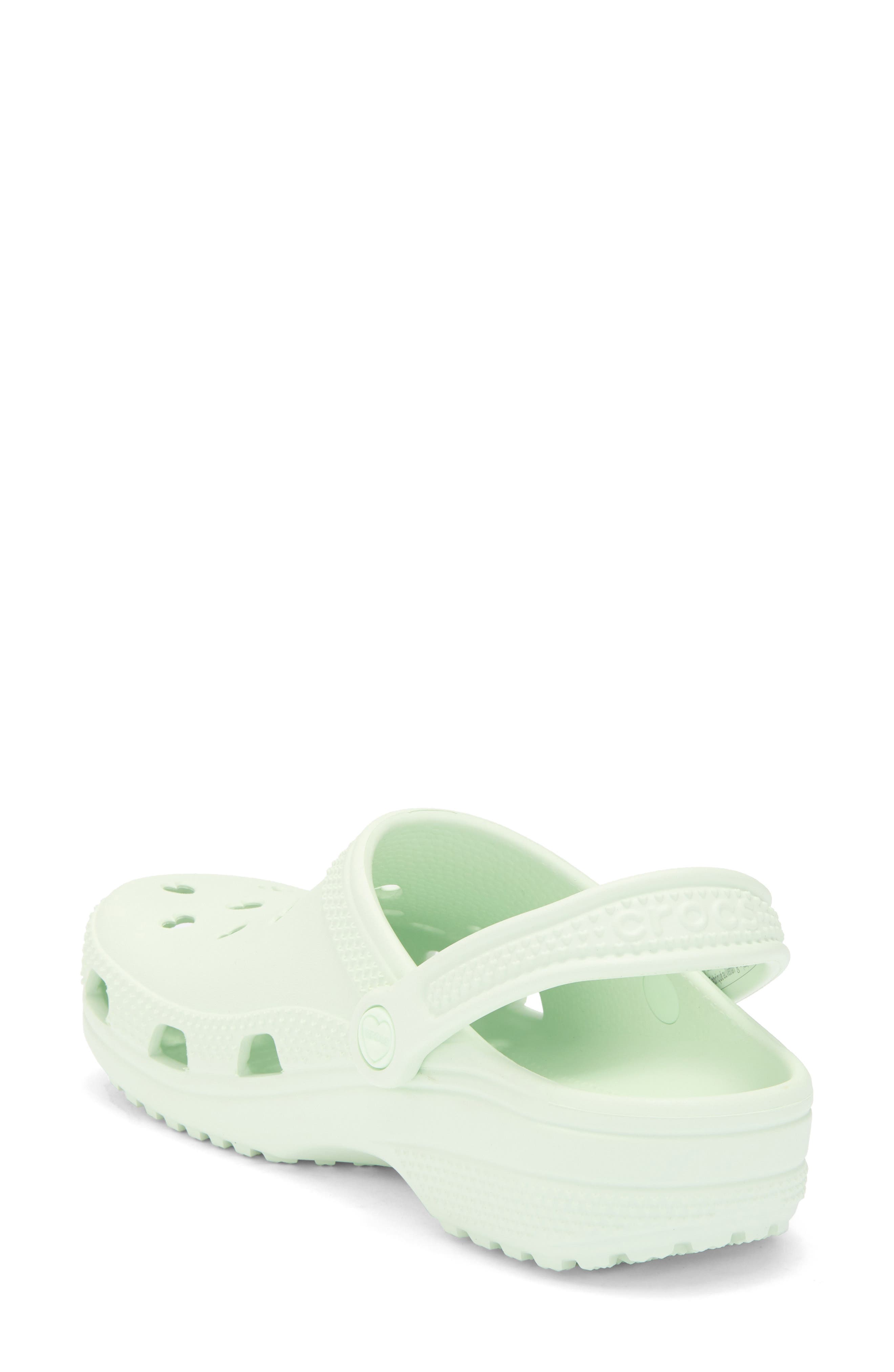 Classic Hearts Cutout Clog, Alternate, color, RETRO ICE