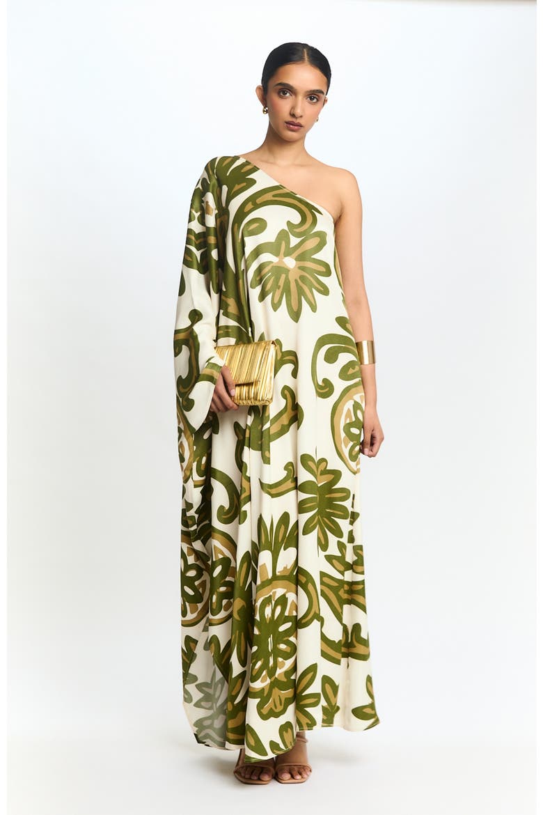 Satu Maxi Dress Elia, Main, color, Elia Olive