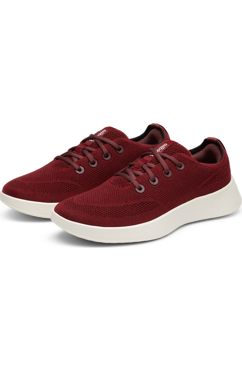 Allbirds Tree Runner Go Sneaker, Alternate, color, Thunder Red/ Natural White