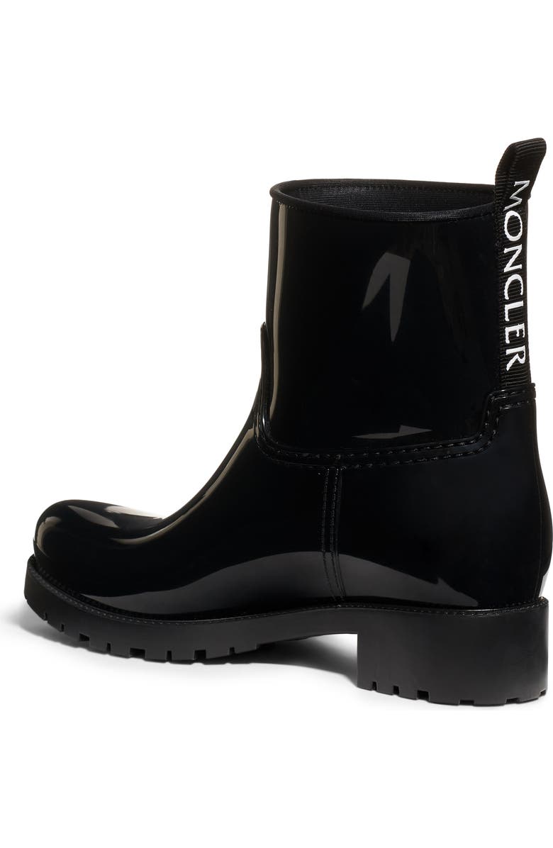 Moncler Ginette Logo Waterproof Rain Boot, Alternate, color,