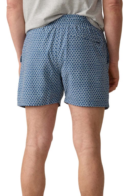 Faherty Shortlite Swim Trunks In Blue