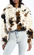 AZALEA WANG Enora Faux Fur Coat
