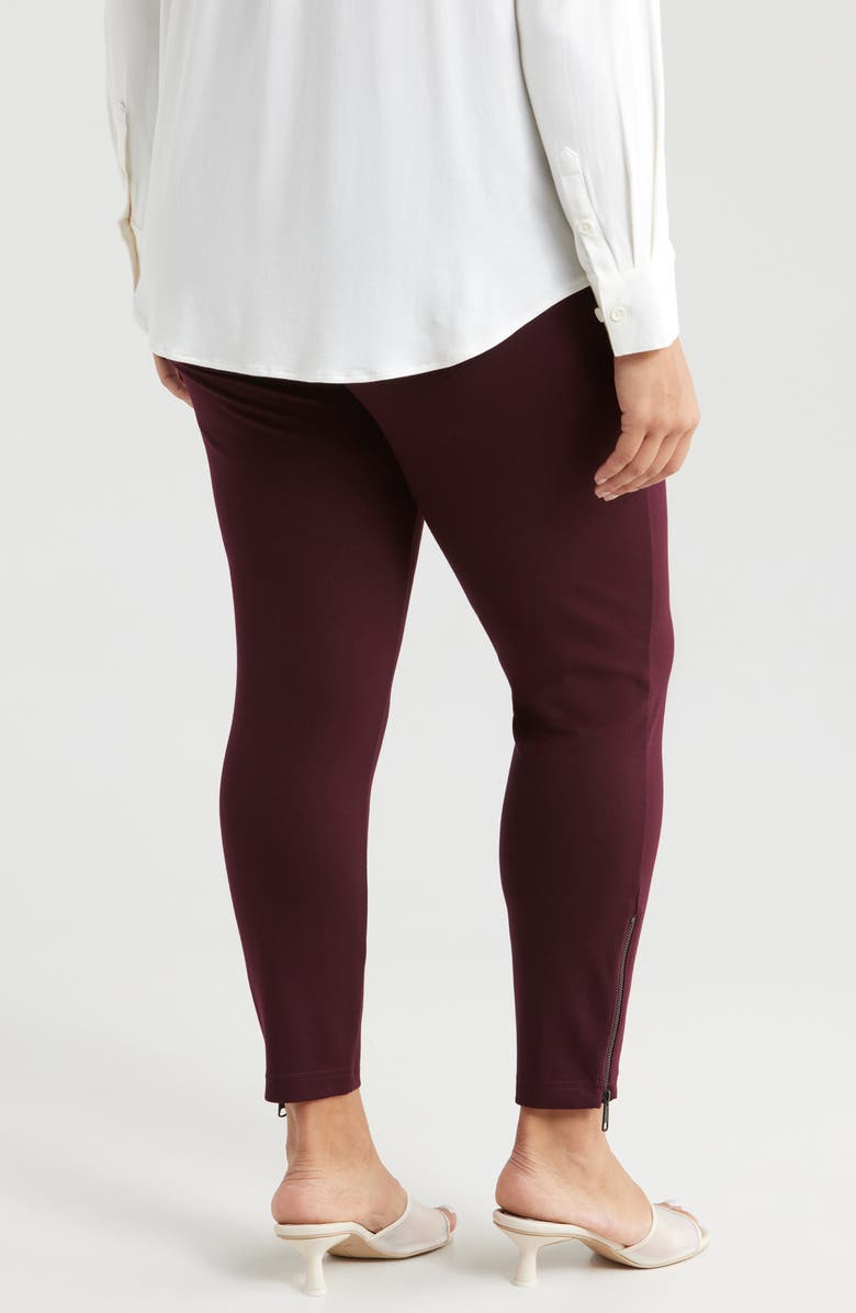 Universal Standard Moro Pull-On Pants, Alternate, color, Black Cherry