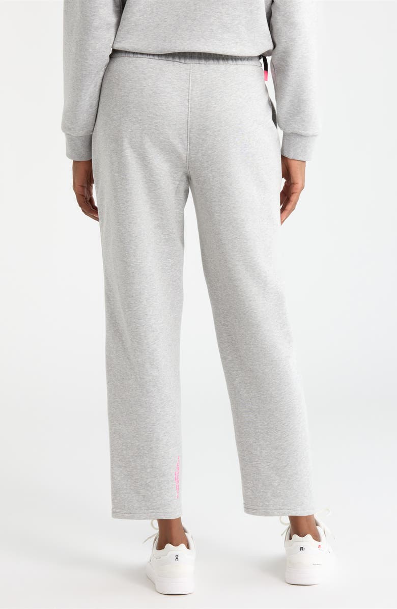 G/FORE High Rise French Terry Lounge Pants, Alternate, color, Nimbus Melange