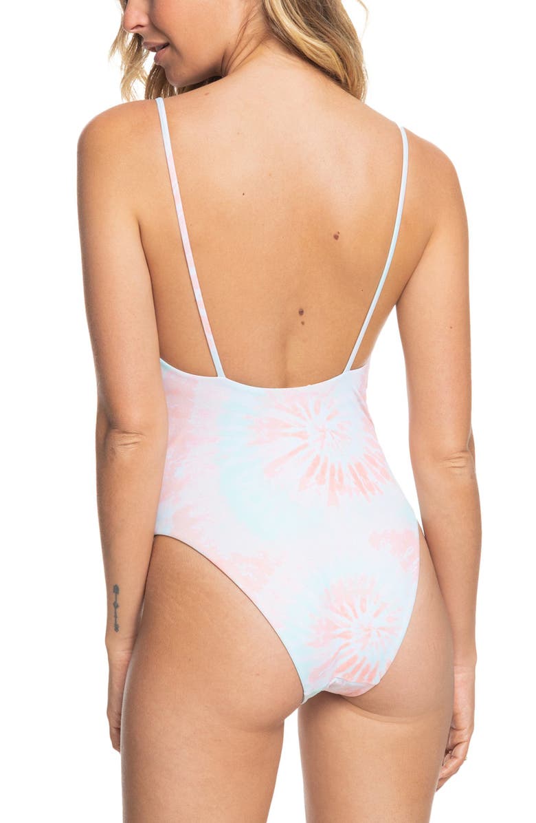 Roxy Nautilus One-Piece Swimsuit, Alternate, color,