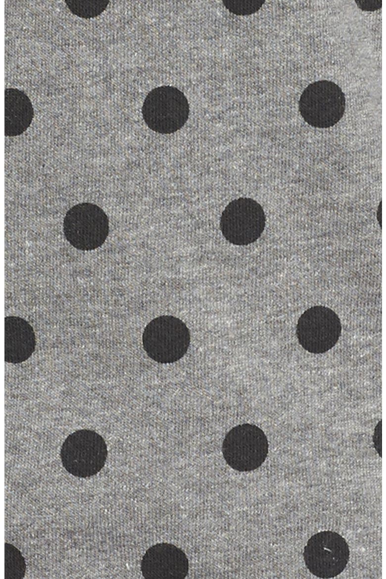 Adrian Print Zip Hoodie, Alternate, color, ECO GREY/ BLACK DOT PRINT