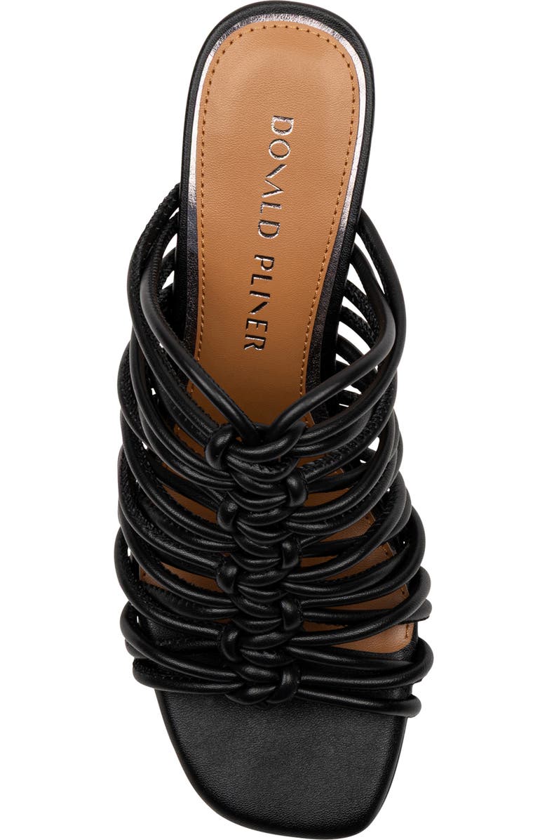 Donald Pliner Vyta Strappy Block Heel Sandal, Alternate, color, Black