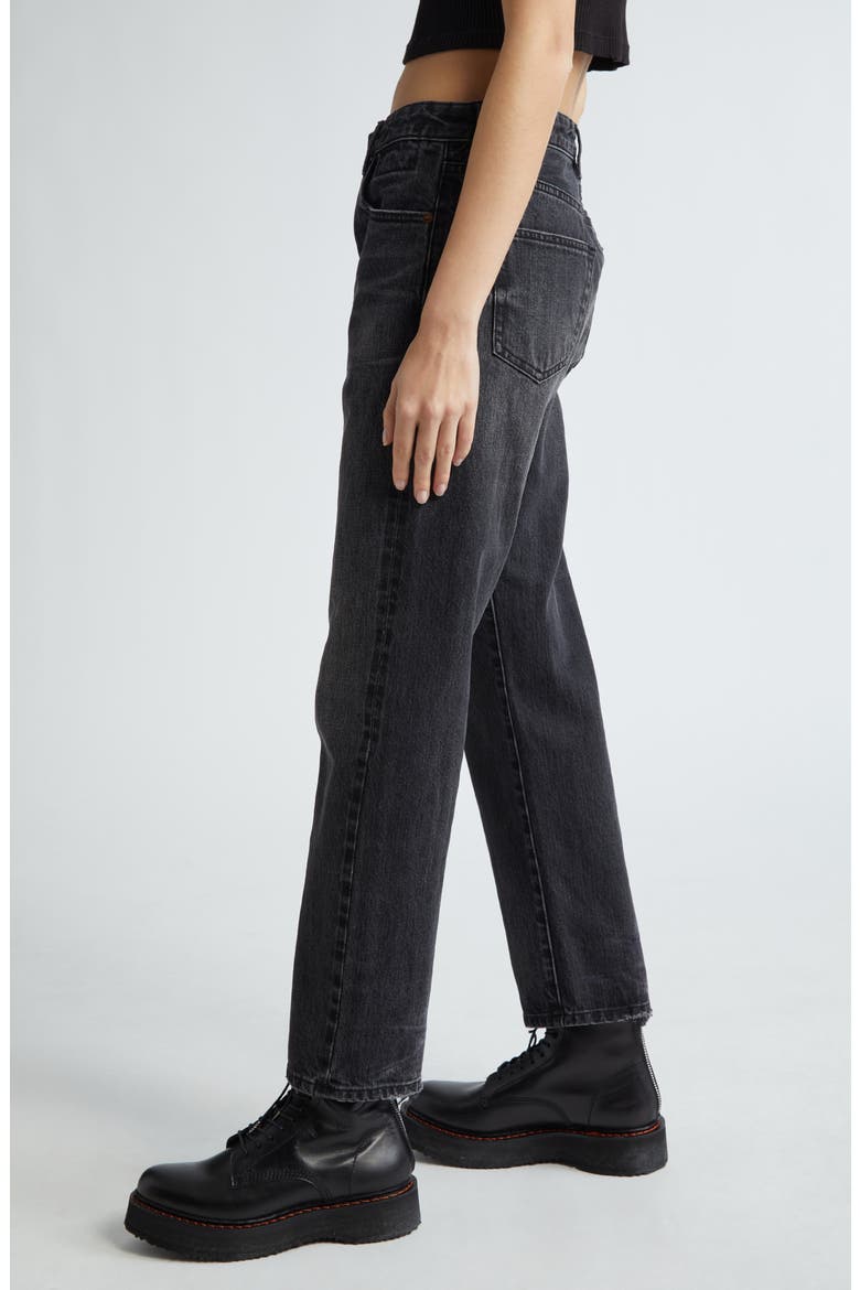 Romeo Straight Leg Jeans, Alternate, color, ATLAS SELVEDGE BLACK