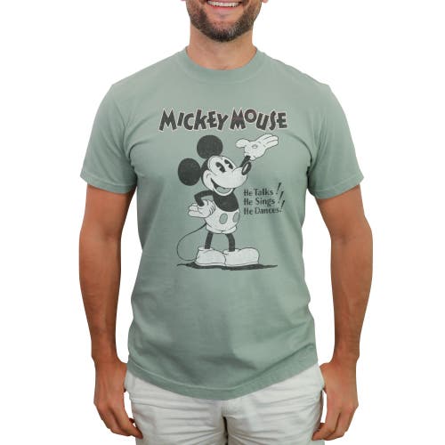 Mickey & Friends Classic He Talks He Sings He Dances Graphic T-shirt In Brown