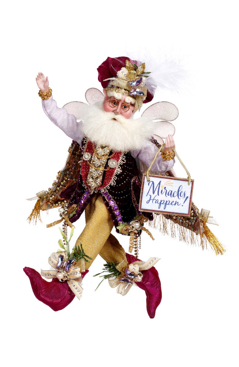 Mark Roberts Fairy of Miracles, Small, Main, color, Dark Purple