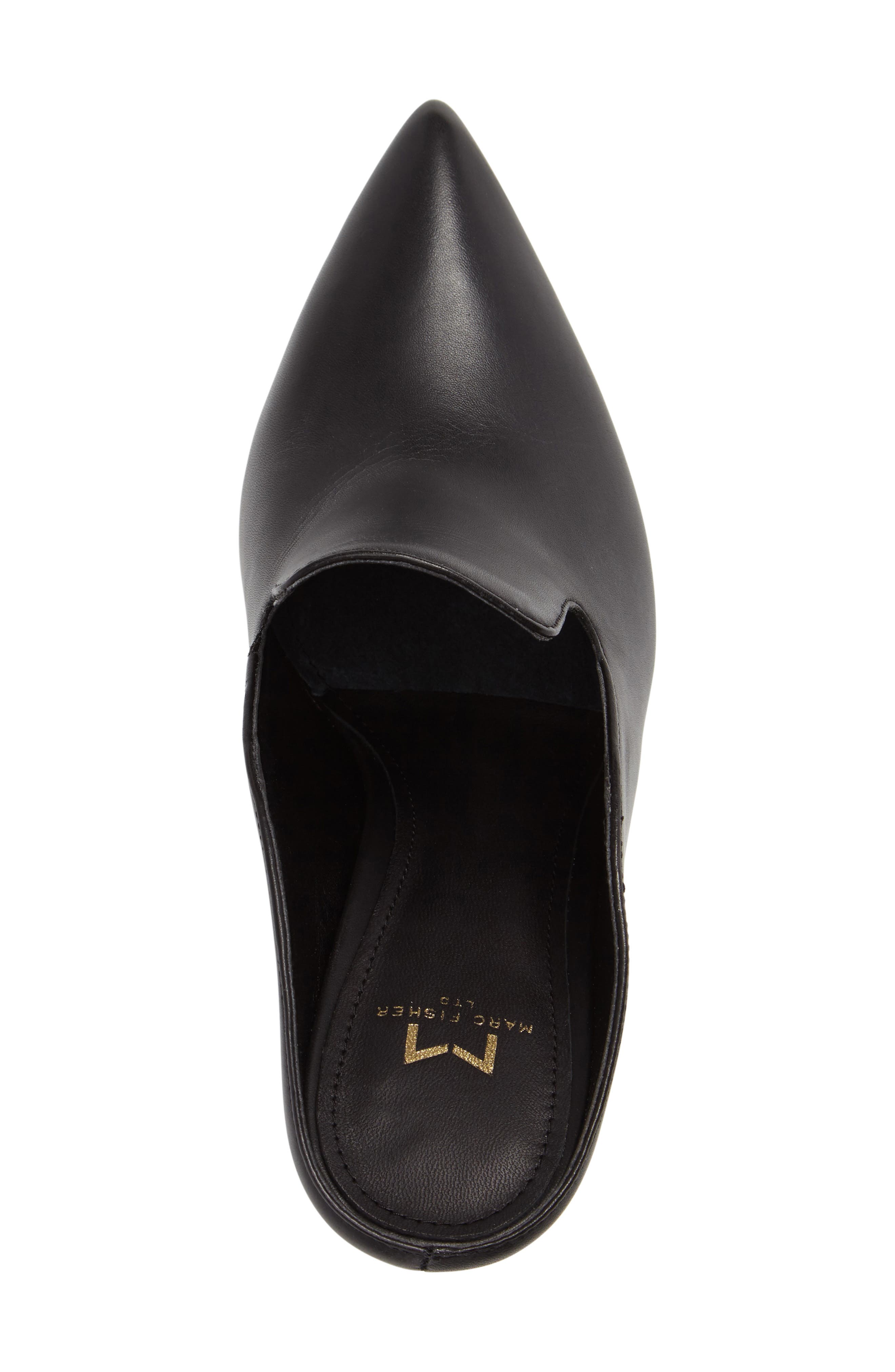 Ragina Loafer Mule, Alternate, color, BLACK LEATHER