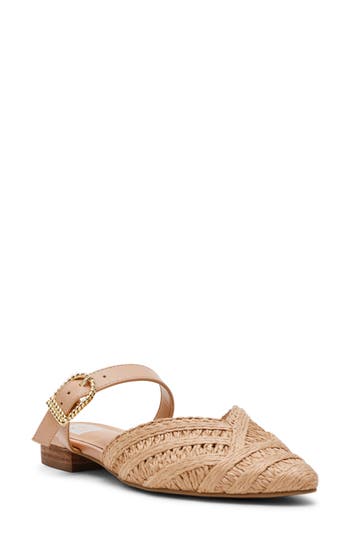 Dolce Vita Dv By Domain Fishnet Mule In Natural Raffia